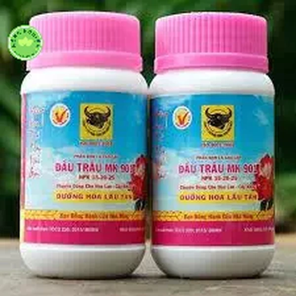 Phân Bón Lá Đầu Trâu 901 (NPK 15-20-25) Dưỡng Hoa Lâu Tàn, Chuyên Dùng Cho Hoa Lan, Cây Kiểng - Hũ 100gr