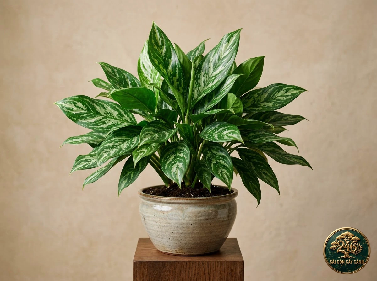 Vạn niên thanh Nam Bộ (Aglaonema cochinchinense): hình ảnh hồ sơ