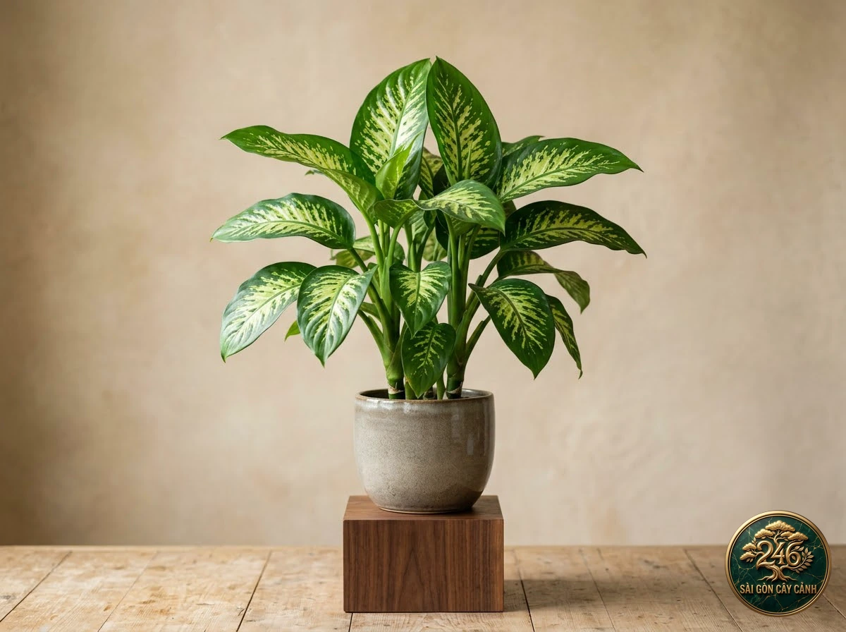 Vạn niên thanh đốm lớn (Dieffenbachia seguine): hình ảnh hồ sơ