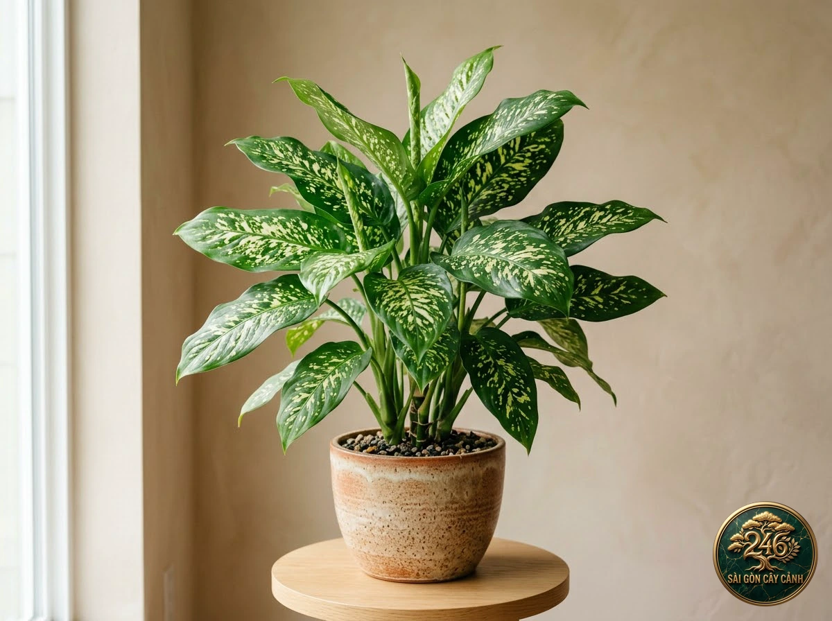 Vạn niên thanh da beo (Dieffenbachia maculata): hình ảnh hồ sơ