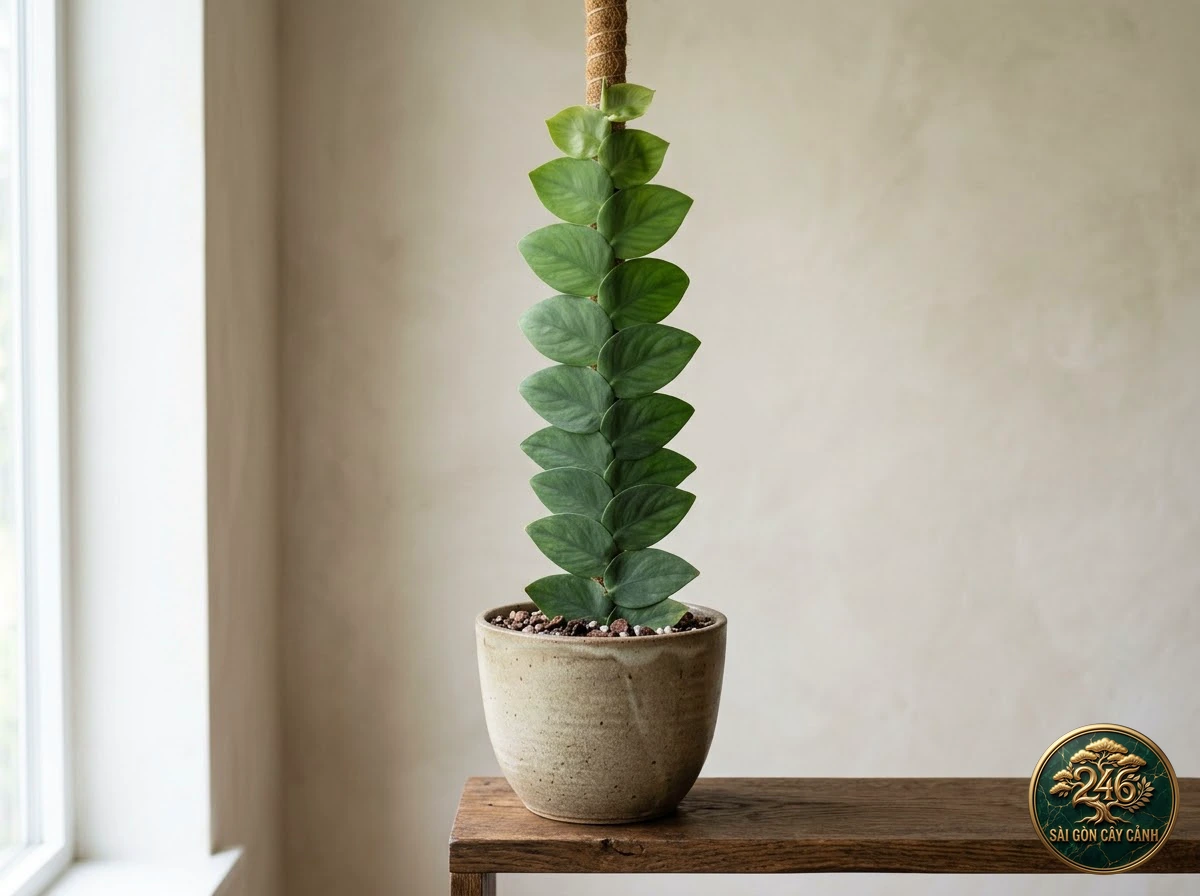 Hình ảnh hồ sơ Trầu bà vảy rồng bám đá (Rhaphidophora hayi)