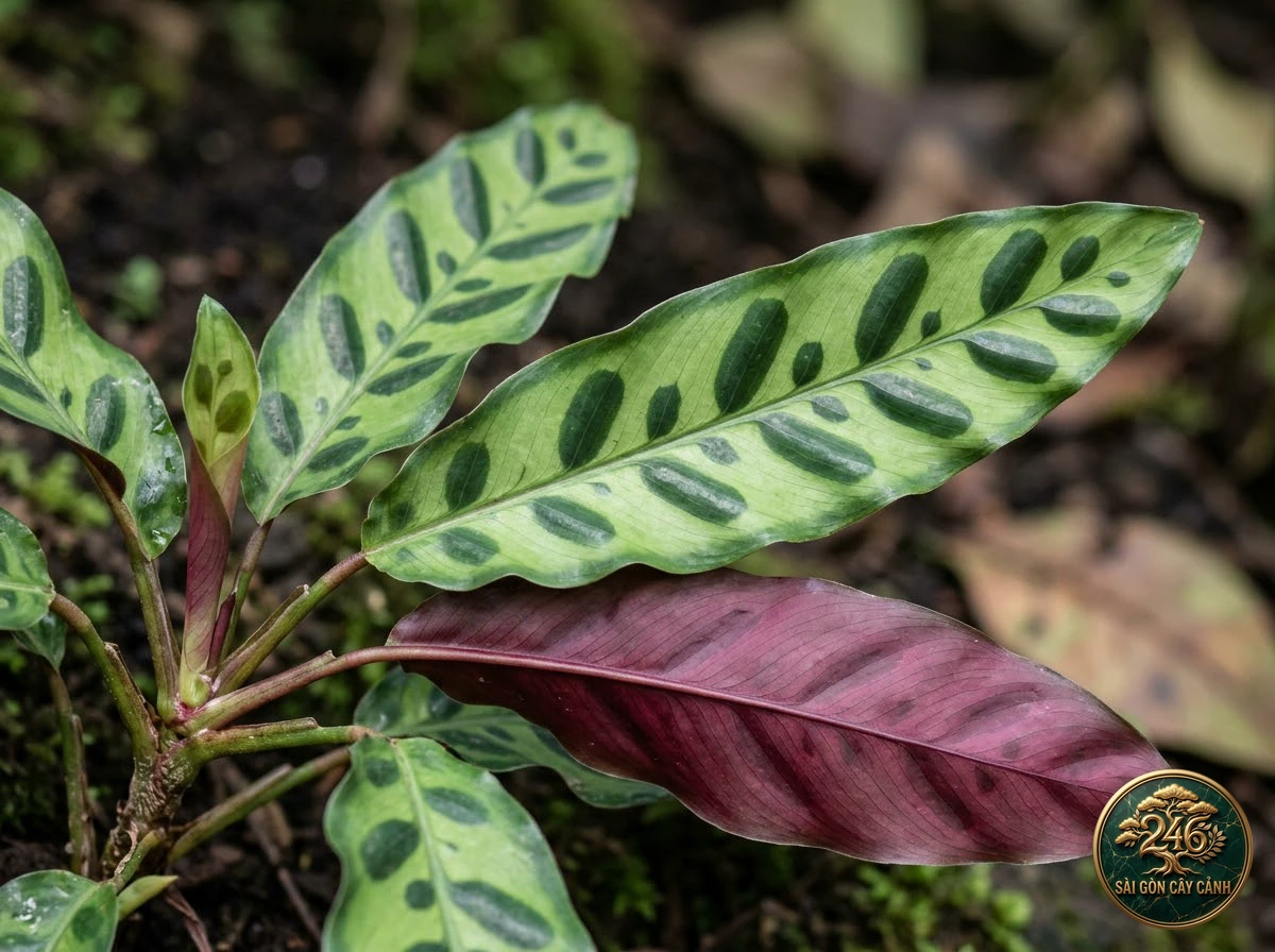 Rattlesnake plant: identification details