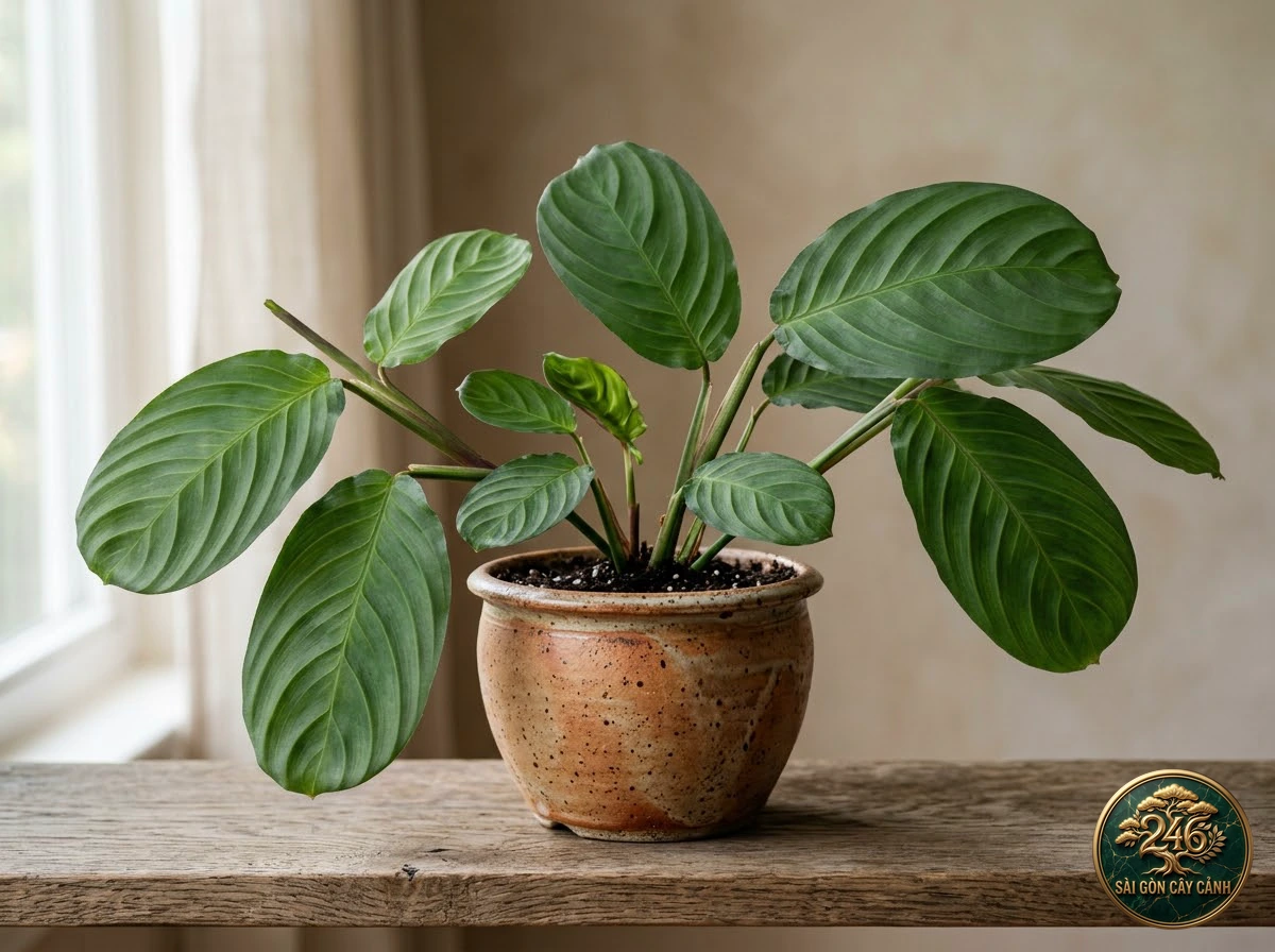 Hình ảnh hồ sơ Củ hoàng tinh kiểng (Maranta arundinacea)