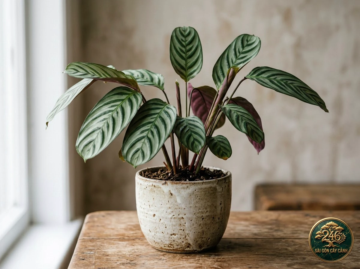 Hình ảnh hồ sơ Cây cẩm thạch xương cá (Ctenanthe burle-marxii)