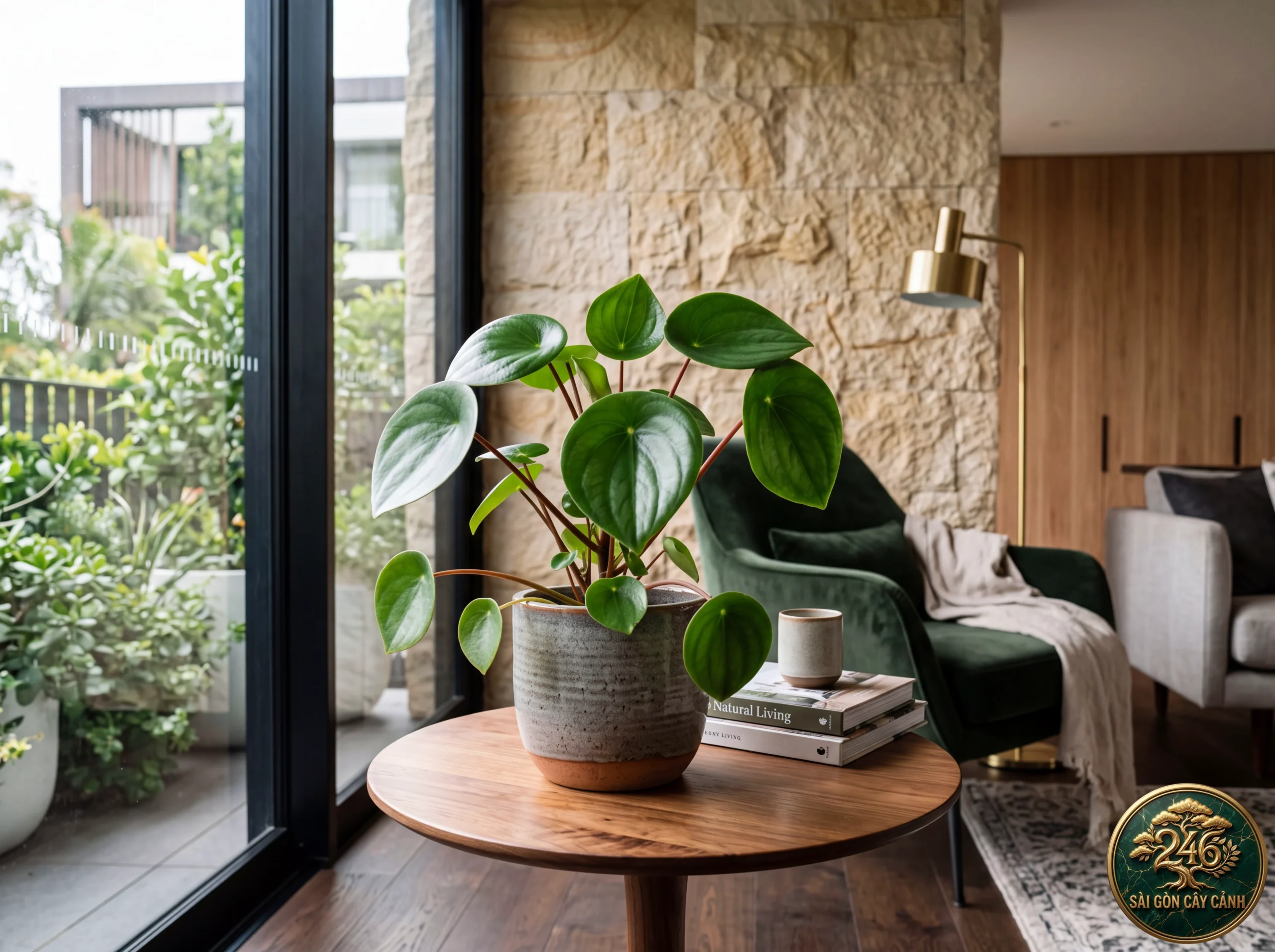 Đặc điểm nhận diện Cây trường sinh hạt mưa giọt nước (Peperomia polybotrya)