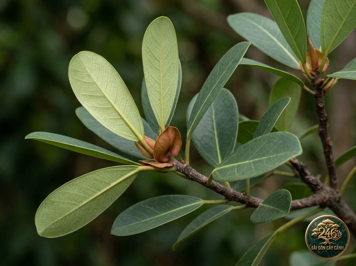 Cây đa lá sung châu phi (Ficus cyathistipula): dac diem nhan dien