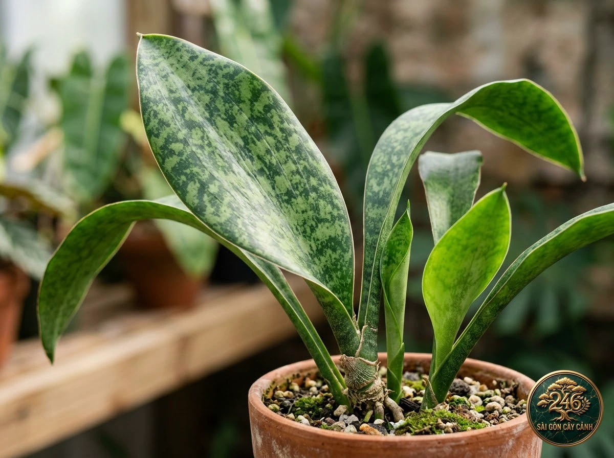 Whale fin sansevieria (Dracaena pethera): identification details