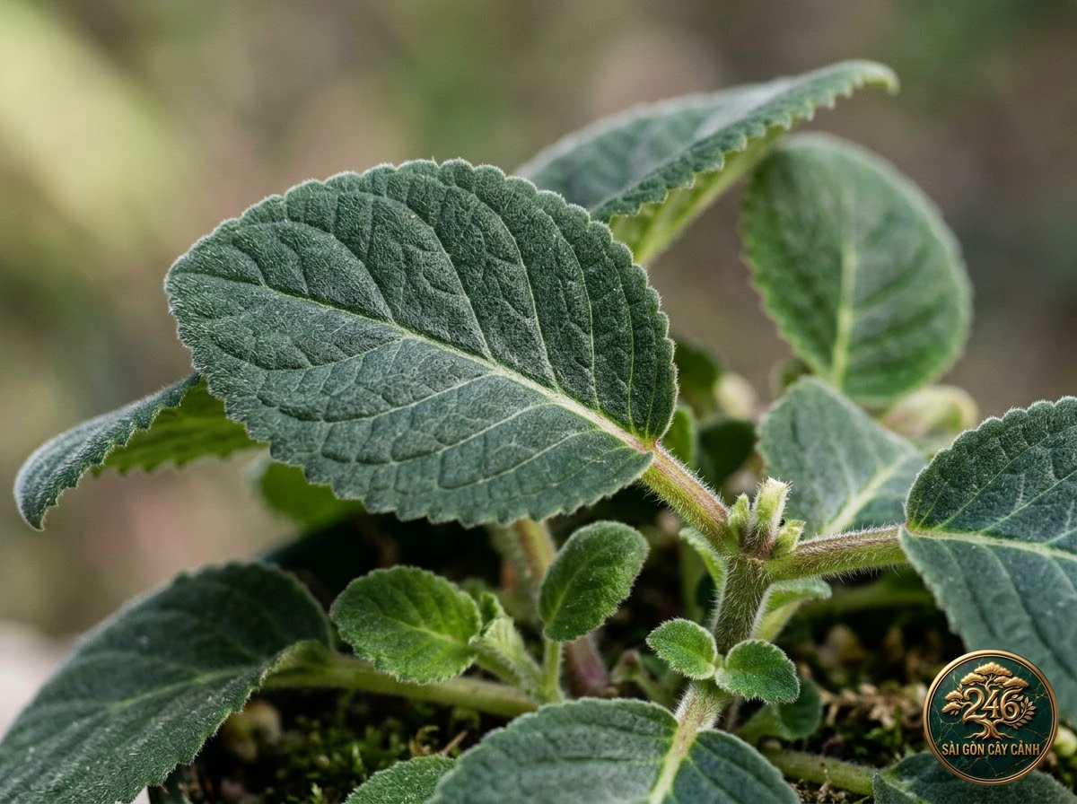 Hoa tử la lan hoa chuông (Sinningia speciosa): dac diem nhan dien