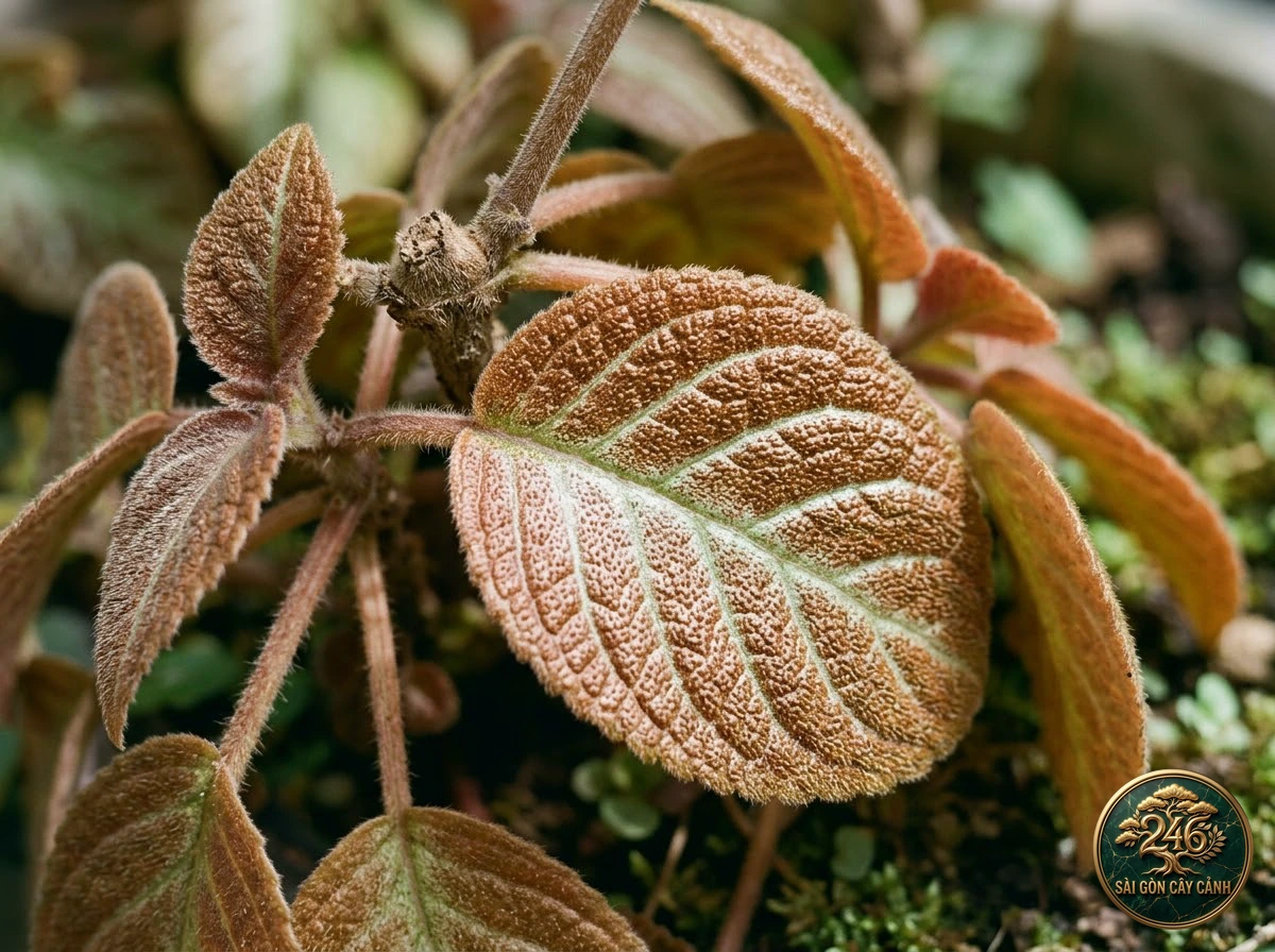 Flame violet (Episcia cupreata): identification details