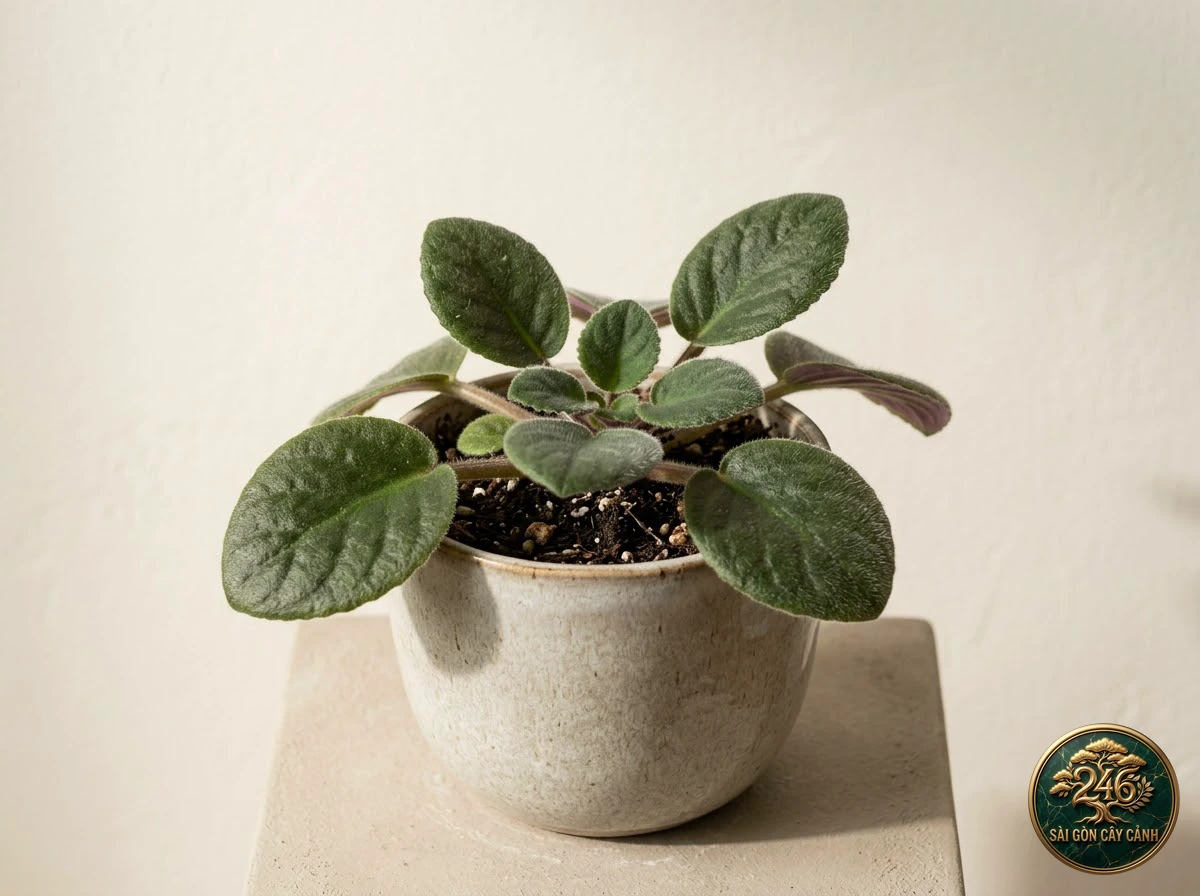 Cây tử linh lan mini tổ yến (Petrocosmea minor): dac diem nhan dien
