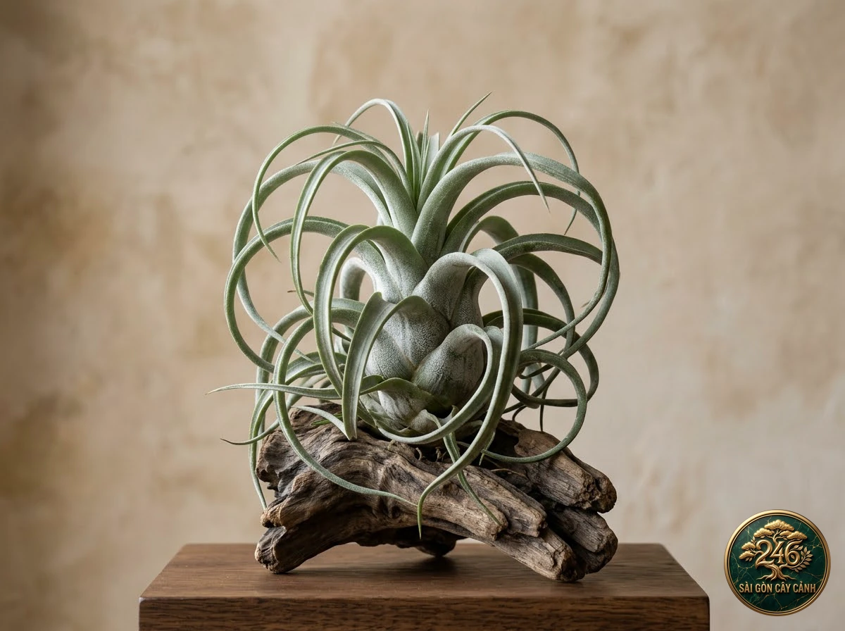Cây không khí đầu rắn medusa (Tillandsia caput-medusae): hình ảnh hồ sơ