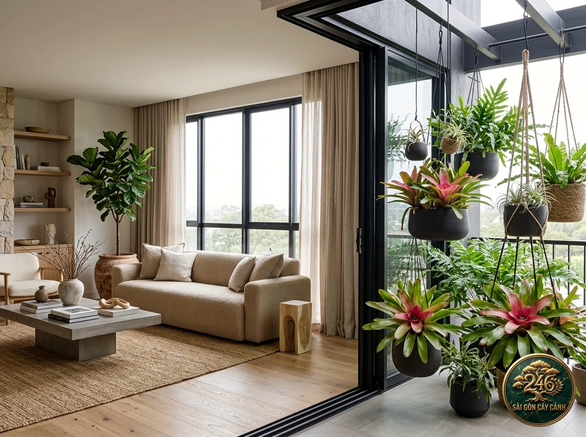 Cây dứa tim đỏ rực rỡ (Neoregelia carolinae): bố trí trong không gian sống