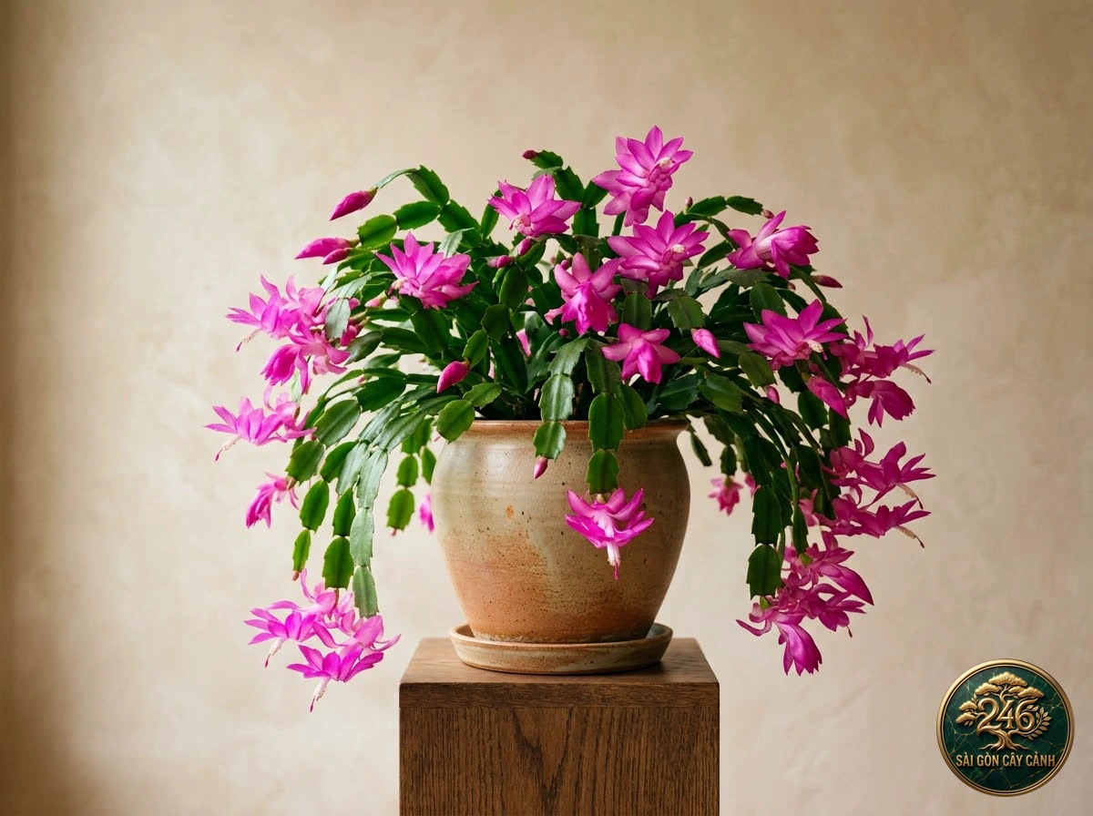 Xương rồng hoa càng cua rủ (Schlumbergera russelliana): hình ảnh hồ sơ