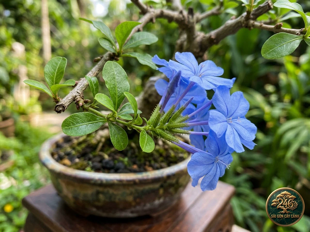 Cape leadwort (Plumbago auriculata): morphological identification