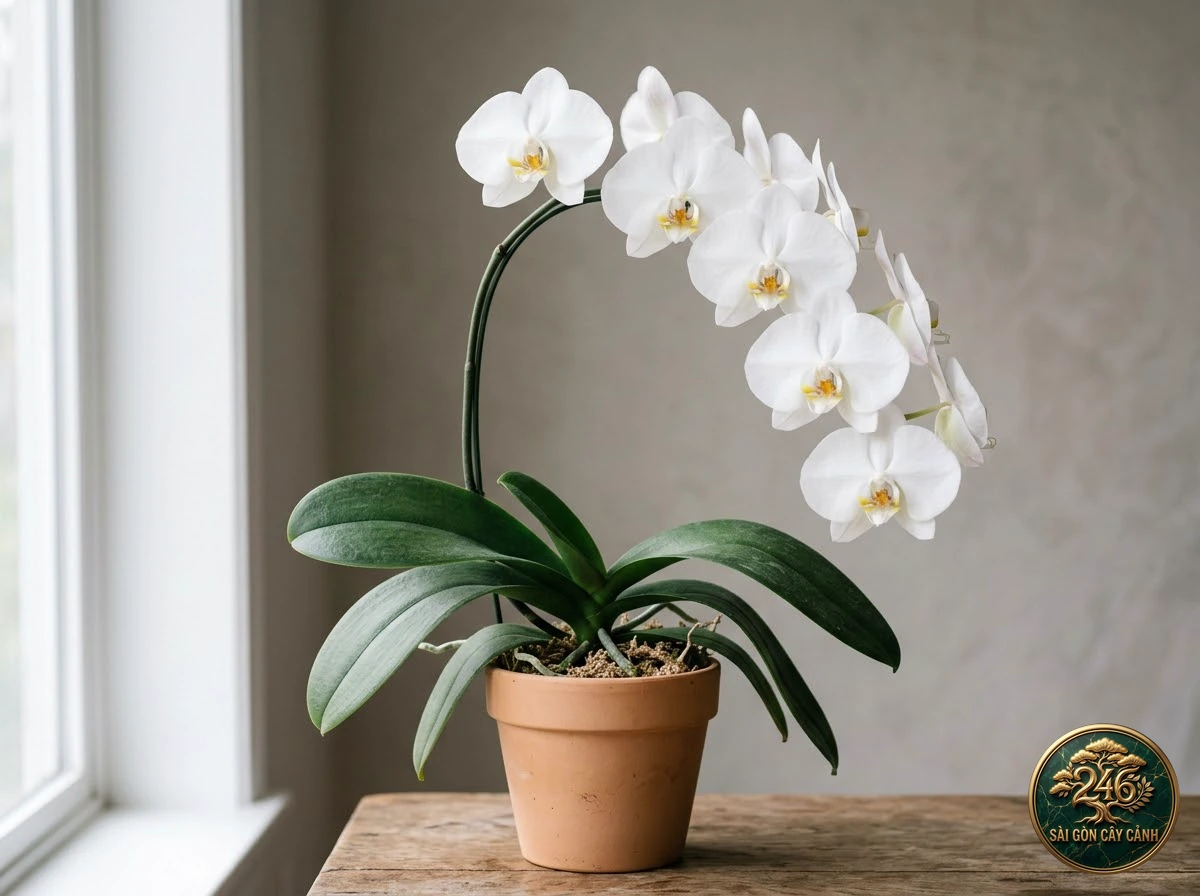 Hình ảnh hồ sơ Lan hồ điệp trắng đại ngàn (Phalaenopsis amabilis)