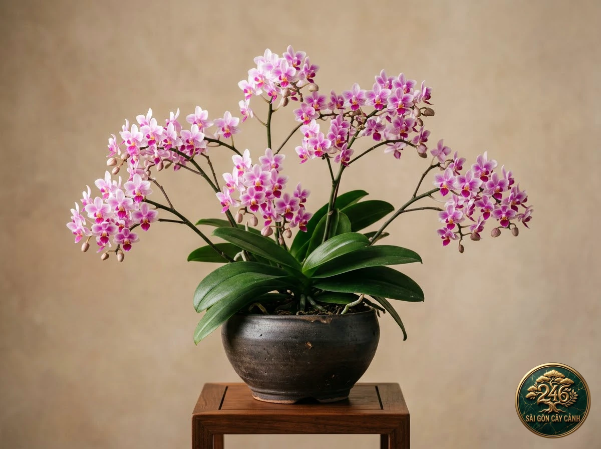 Lan hồ điệp phi ngựa mini (Phalaenopsis equestris): hình ảnh hồ sơ