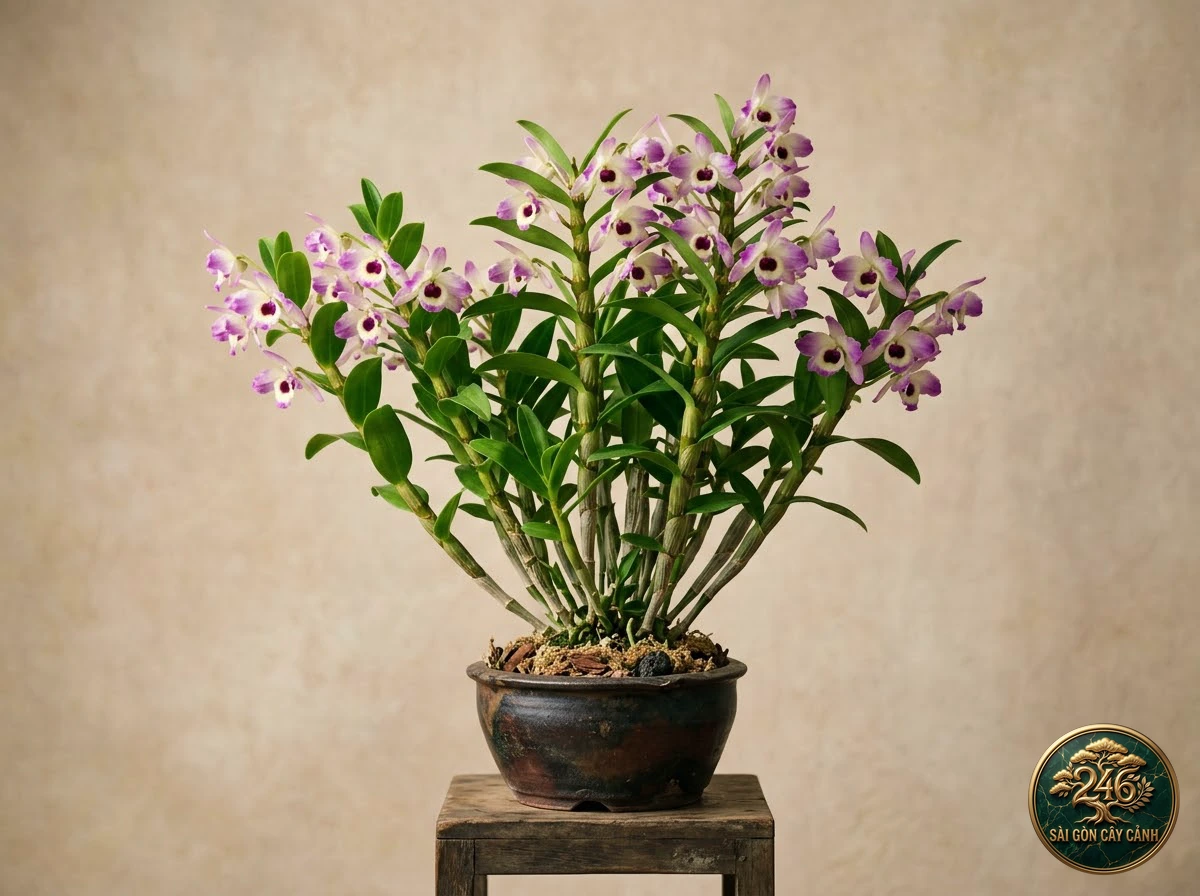 Lan hoàng thảo phi điệp kép (Dendrobium nobile): hình ảnh hồ sơ