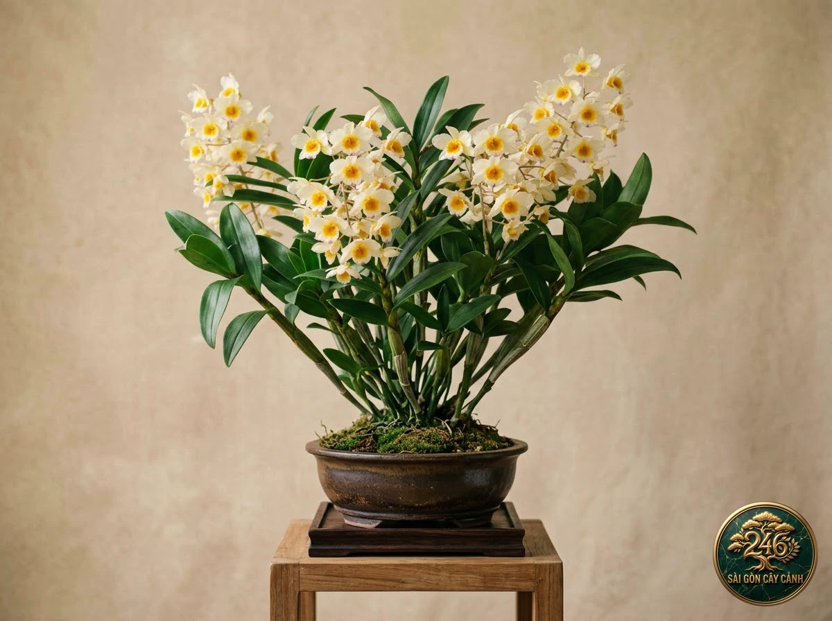 Lan phi điệp hồng parish (Dendrobium parishii): bố trí trong không gian sống