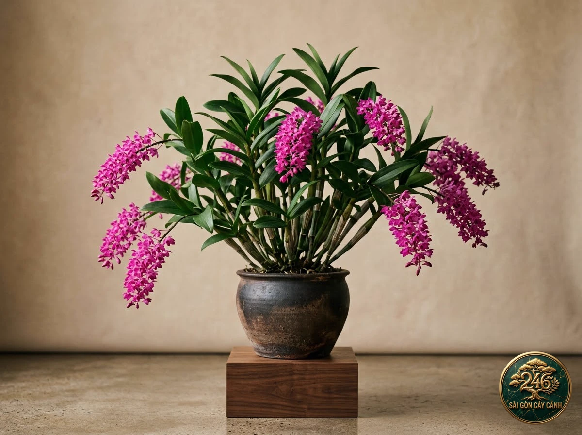 undefined (Dendrobium secundum) - Chân dung hình thái chuẩn Sài Gòn Cây Cảnh