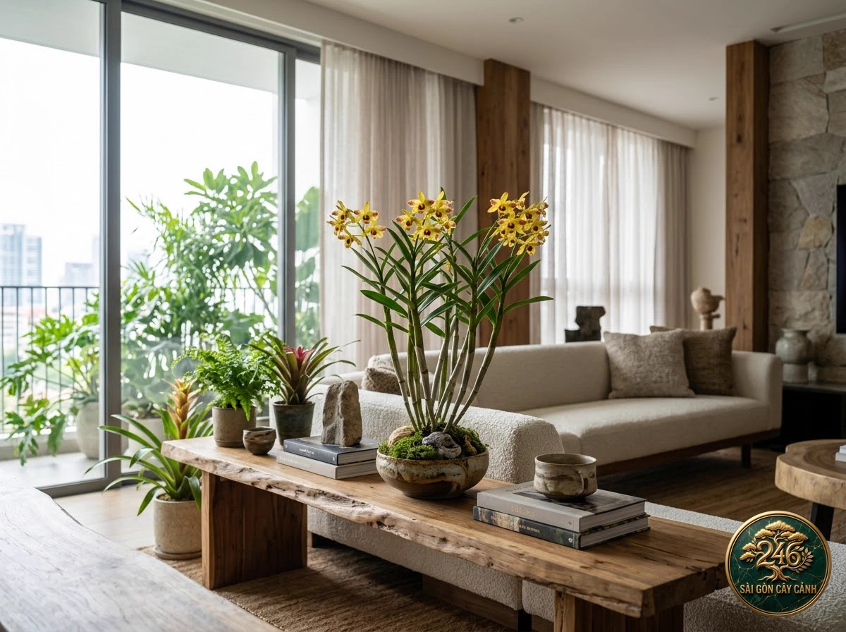 undefined (Dendrobium trigonopus) - Interior styling Saigon Cay Canh standard