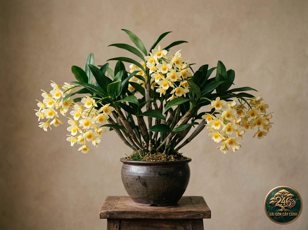 undefined (Dendrobium trigonopus) - Chân dung hình thái chuẩn Sài Gòn Cây Cảnh