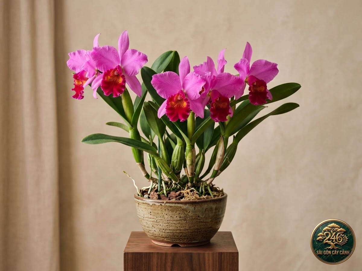 undefined (Cattleya labiata) - Chân dung hình thái chuẩn Sài Gòn Cây Cảnh