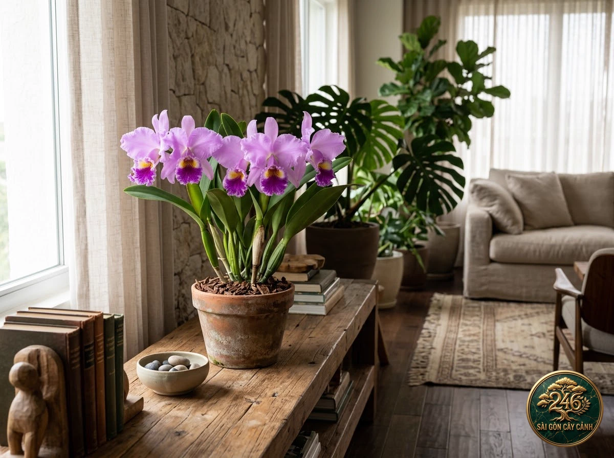 undefined (Cattleya mossiae) - Ứng dụng không gian chuẩn Sài Gòn Cây Cảnh