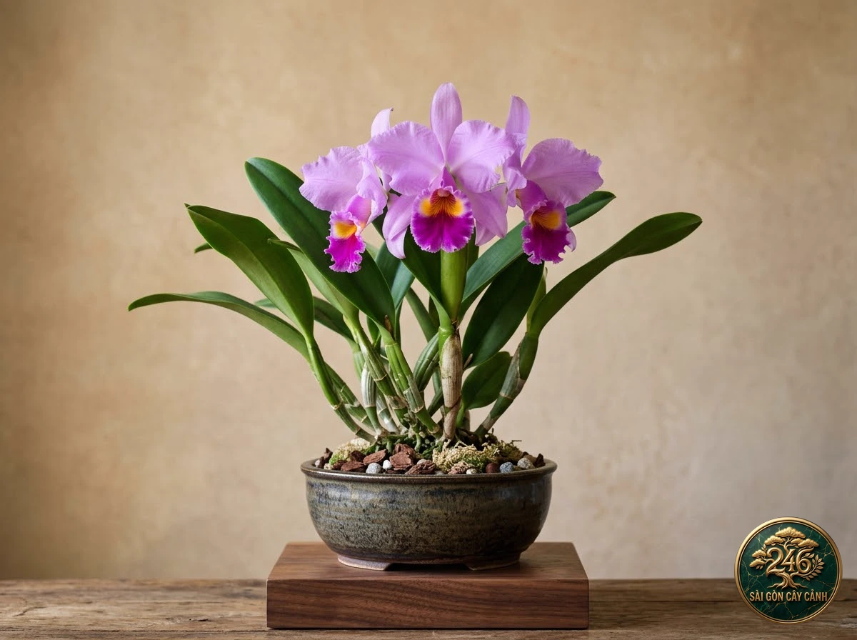 undefined (Cattleya trianae) - Chân dung hình thái chuẩn Sài Gòn Cây Cảnh