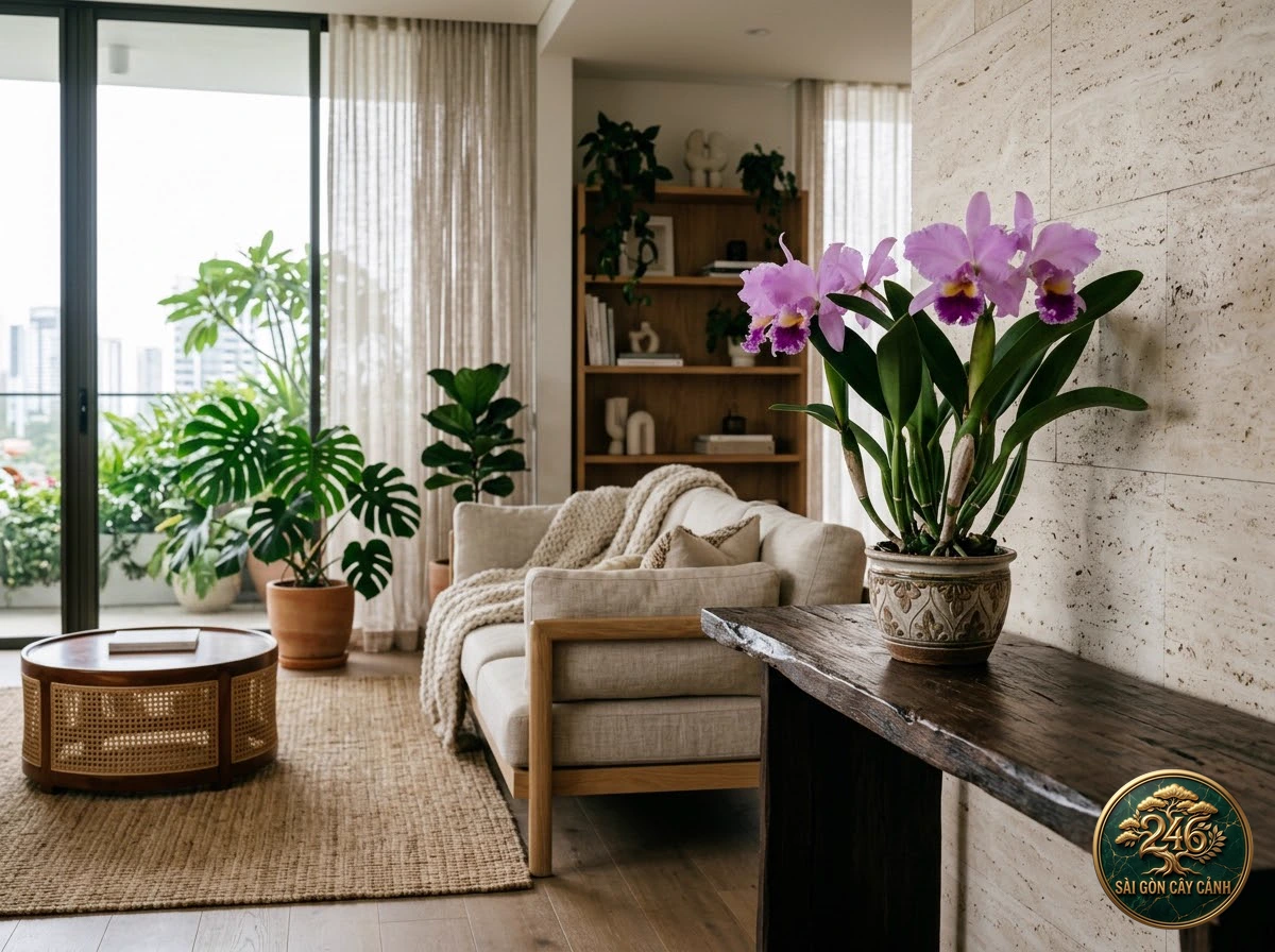 undefined (Cattleya gaskelliana) - Ứng dụng không gian chuẩn Sài Gòn Cây Cảnh