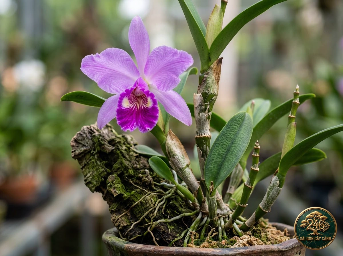 undefined (Cattleya lueddemanniana) - Đặc điểm nhận diện chuẩn Sài Gòn Cây Cảnh