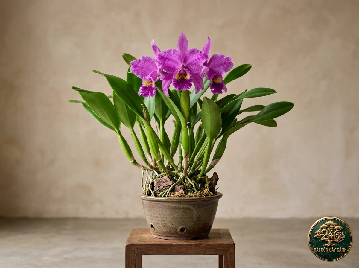 undefined (Cattleya lueddemanniana) - Chân dung hình thái chuẩn Sài Gòn Cây Cảnh