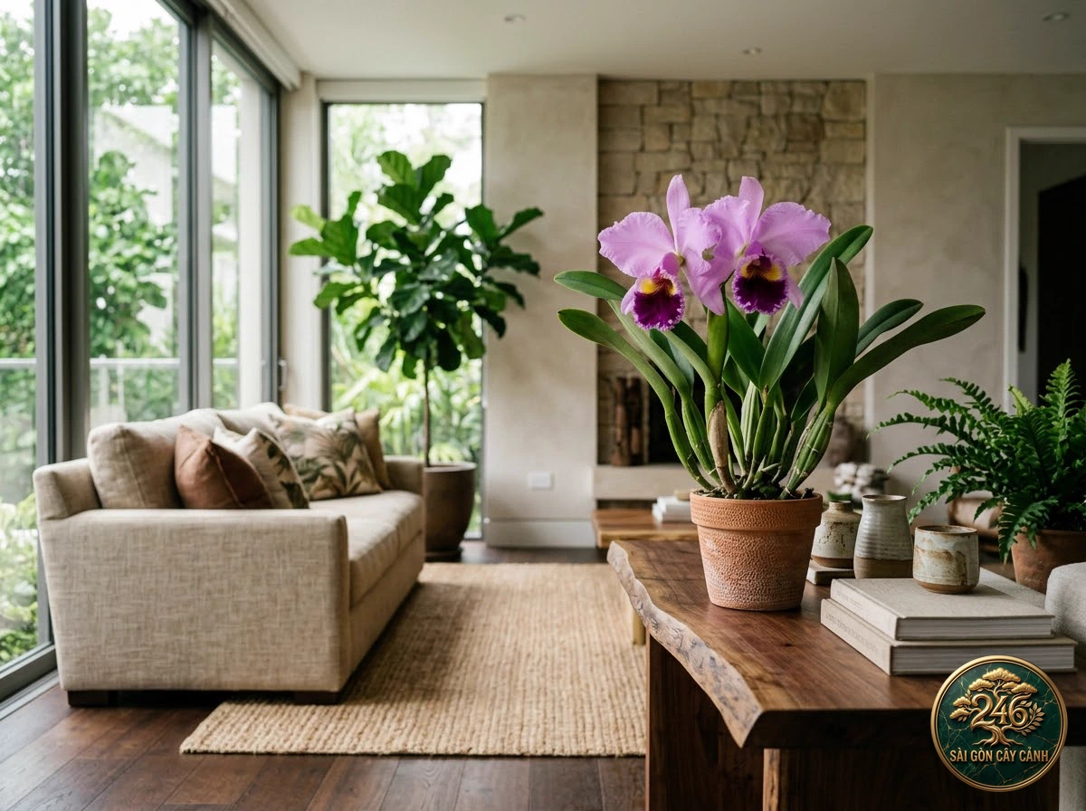 undefined (Cattleya percivaliana) - Ứng dụng không gian chuẩn Sài Gòn Cây Cảnh