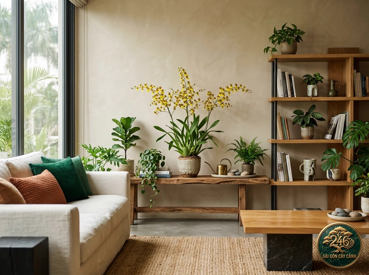 undefined (Oncidium flexuosum) - Ứng dụng không gian chuẩn Sài Gòn Cây Cảnh