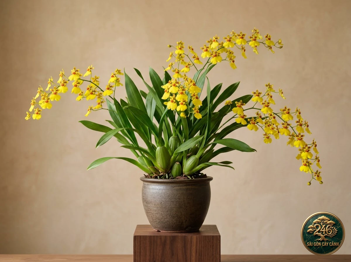 undefined (Oncidium flexuosum) - Chân dung hình thái chuẩn Sài Gòn Cây Cảnh