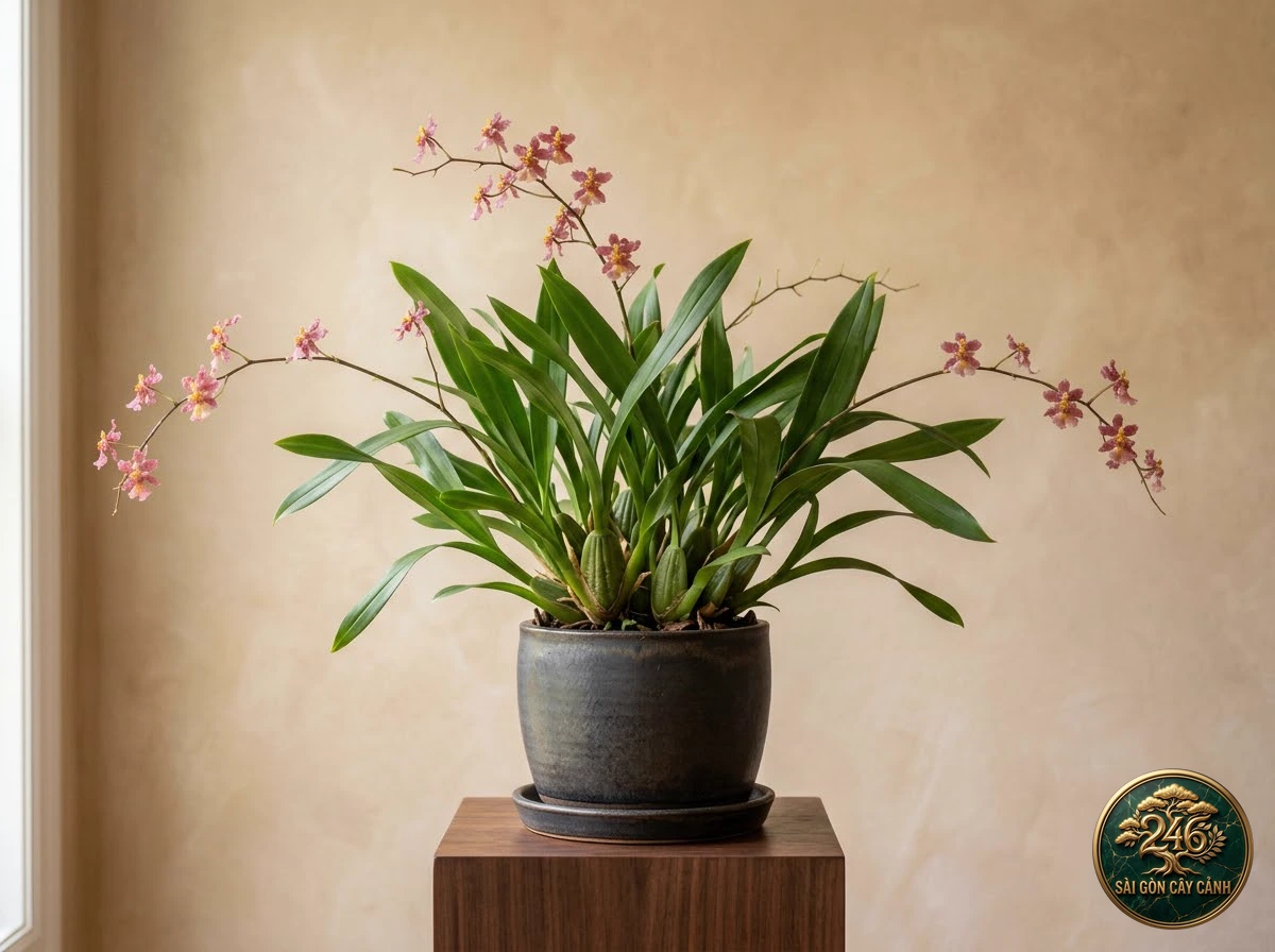 undefined (Oncidium ornithorhynchum) - Chân dung hình thái chuẩn Sài Gòn Cây Cảnh
