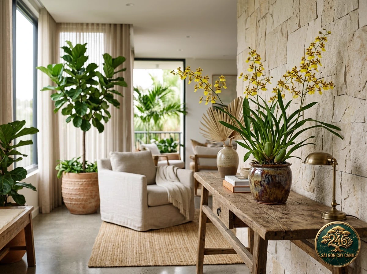 undefined (Oncidium cheirophorum) - Ứng dụng không gian chuẩn Sài Gòn Cây Cảnh