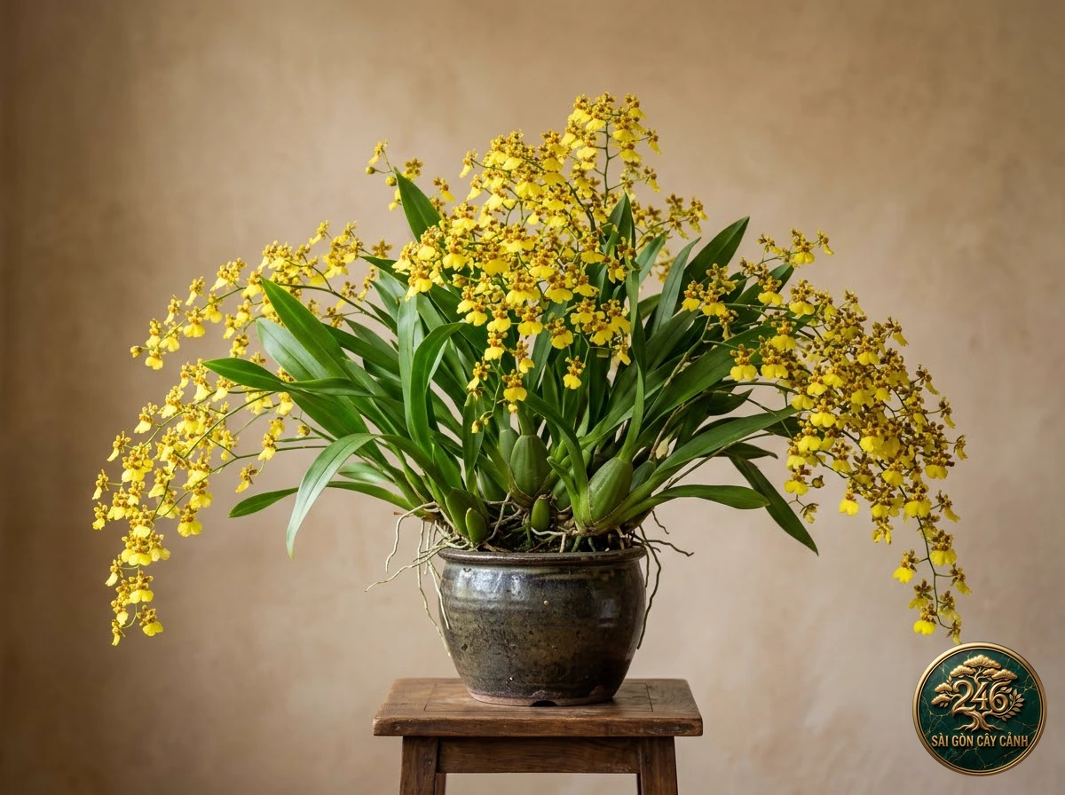 undefined (Oncidium cheirophorum) - Chân dung hình thái chuẩn Sài Gòn Cây Cảnh