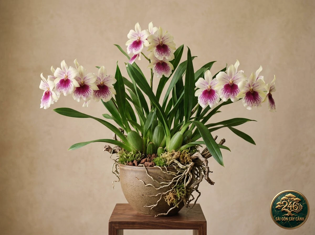 undefined (Miltonia spectabilis) - Chân dung hình thái chuẩn Sài Gòn Cây Cảnh