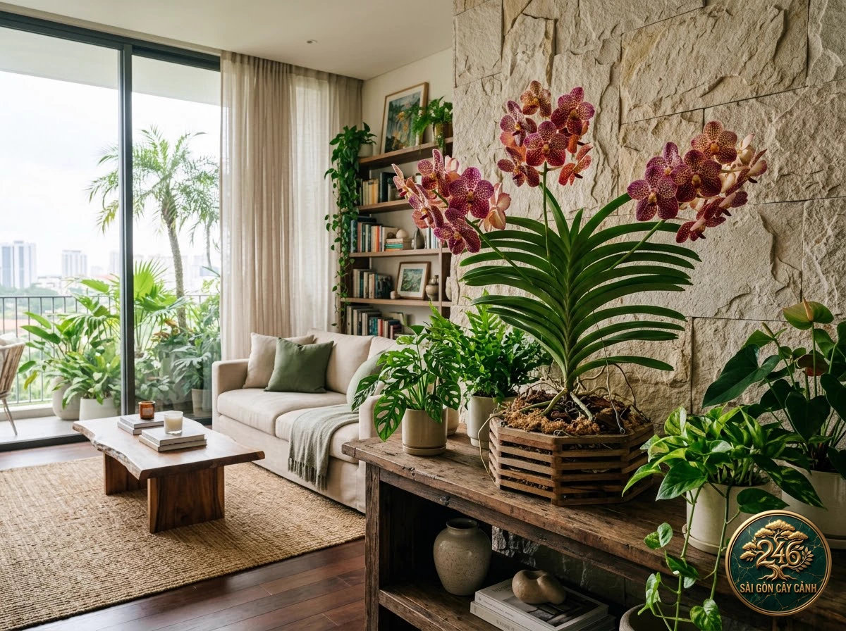 undefined (Vanda sanderiana) - Interior styling Saigon Cay Canh standard