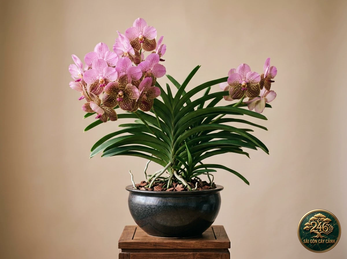 undefined (Vanda sanderiana) - Chân dung hình thái chuẩn Sài Gòn Cây Cảnh
