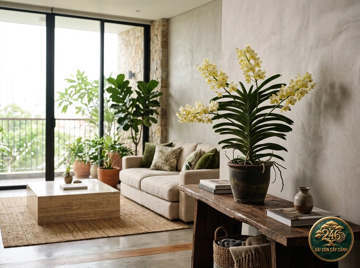 undefined (Vanda denisoniana) - Interior styling Saigon Cay Canh standard