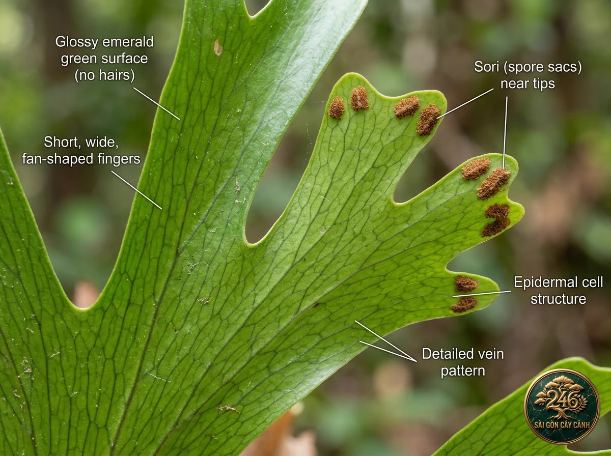 Hart's-tongue fern (Asplenium scolopendrium) - Interior styling Saigon Cay Canh standard