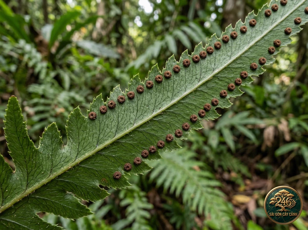 Cây dương xỉ răng cưa kép lớn (Nephrolepis biserrata) - Ứng dụng không gian chuẩn Sài Gòn Cây Cảnh