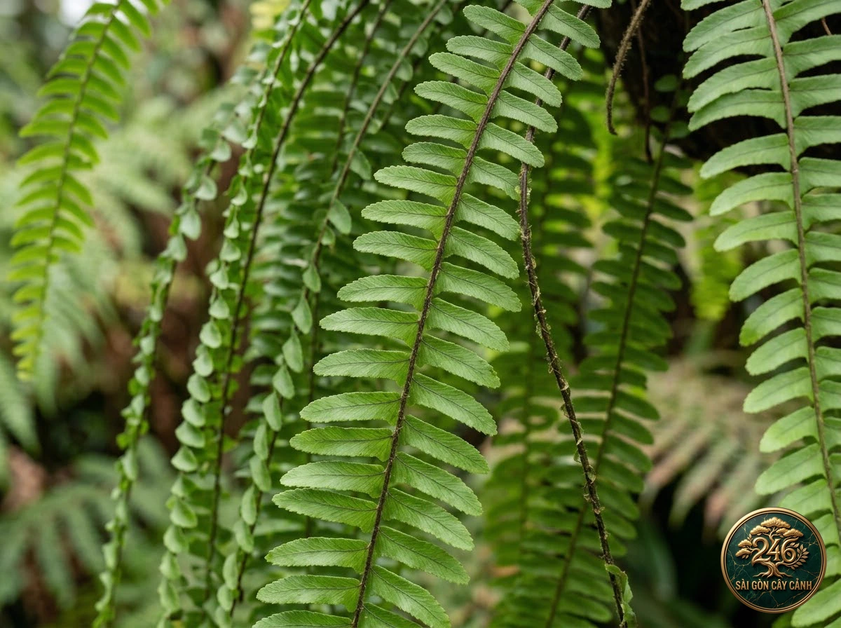 Pendent sword fern (Nephrolepis pendula) - Interior styling Saigon Cay Canh standard