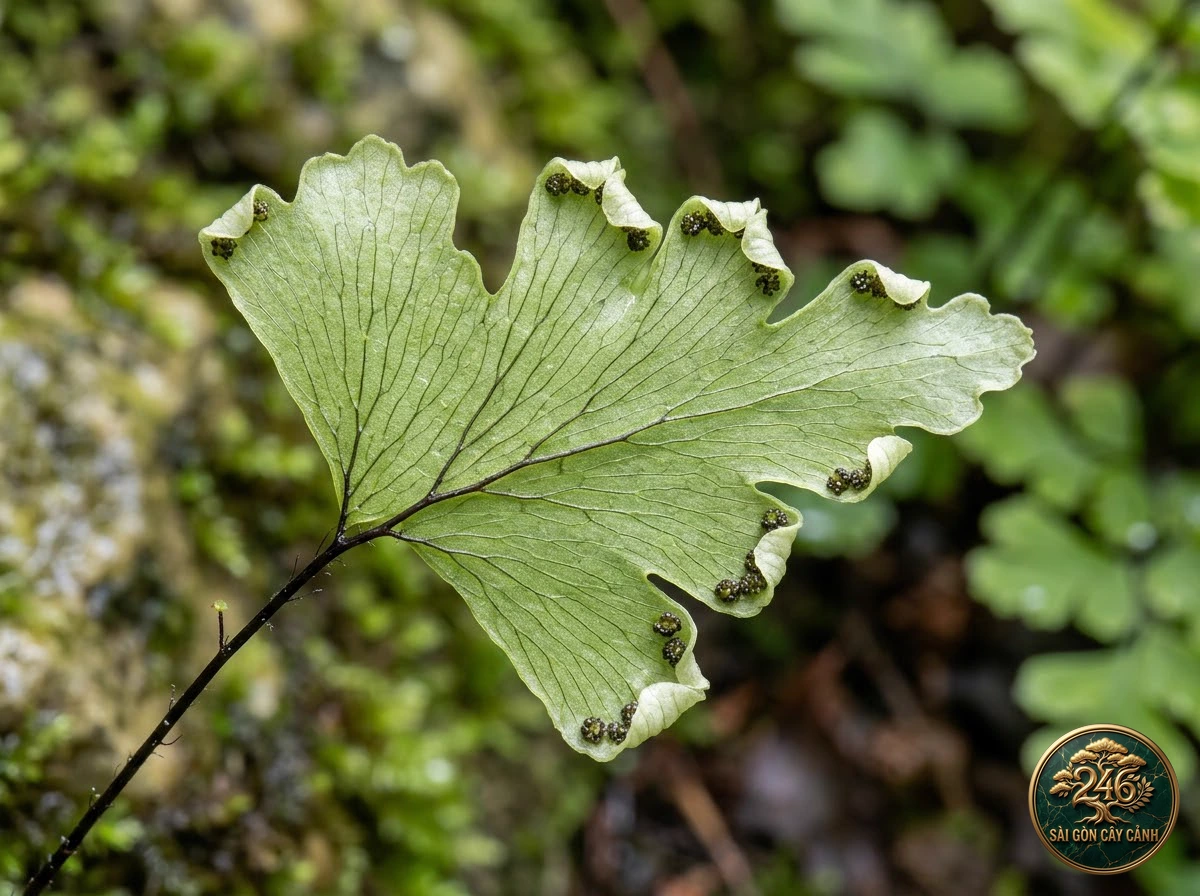 Cây dương xỉ tóc thần vệ nữ (Adiantum capillus-veneris) - Ứng dụng không gian chuẩn Sài Gòn Cây Cảnh