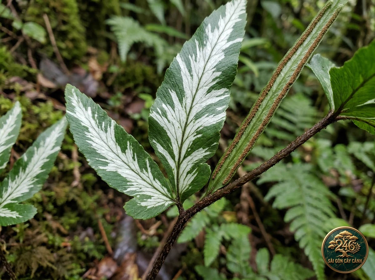 Slender brake fern (Pteris ensiformis) - Interior styling Saigon Cay Canh standard