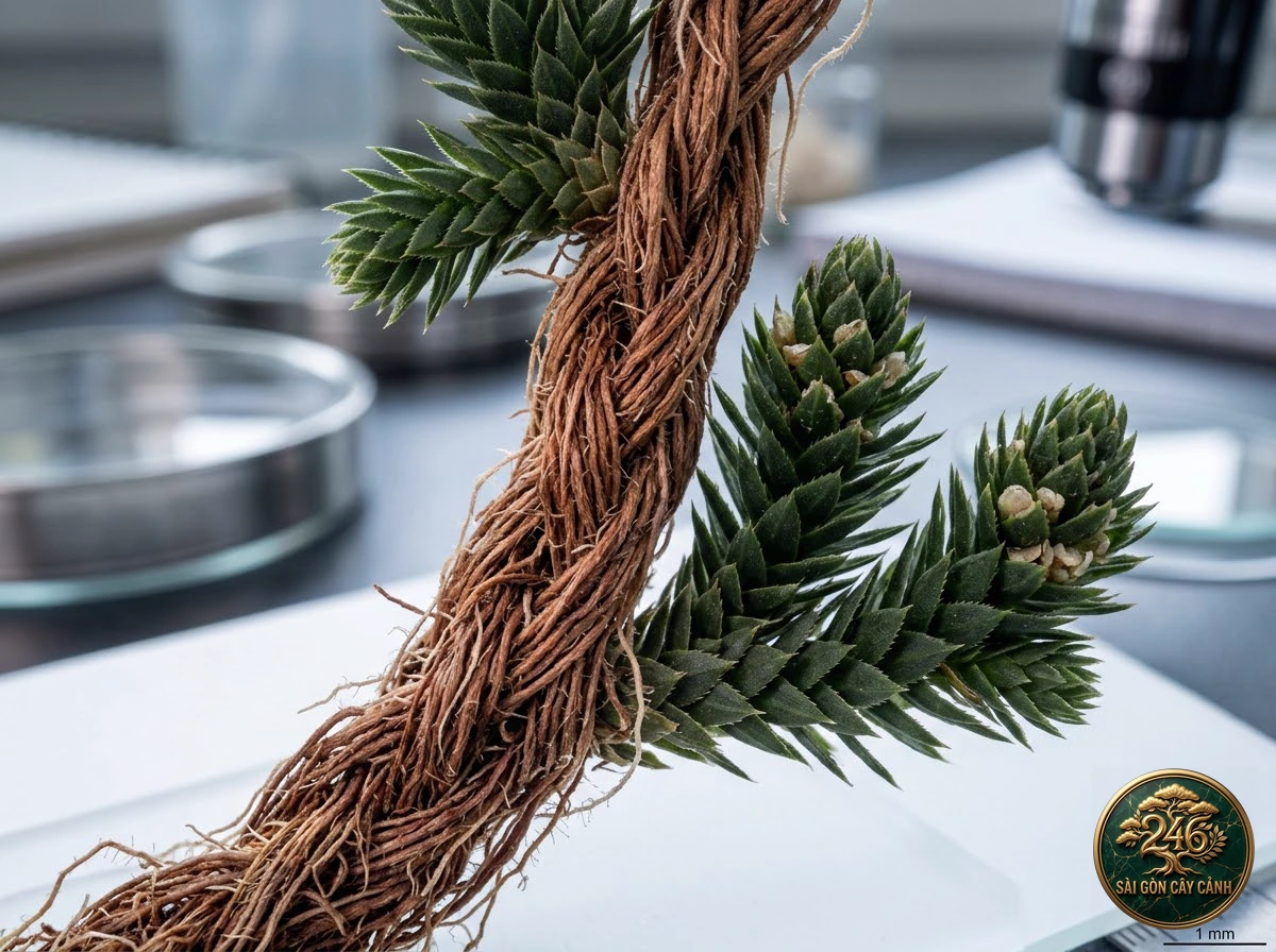 Cây thạch bá quyển vạn tuế mini (Selaginella tamariscina) - Đặc điểm nhận diện chuẩn Sài Gòn Cây Cảnh