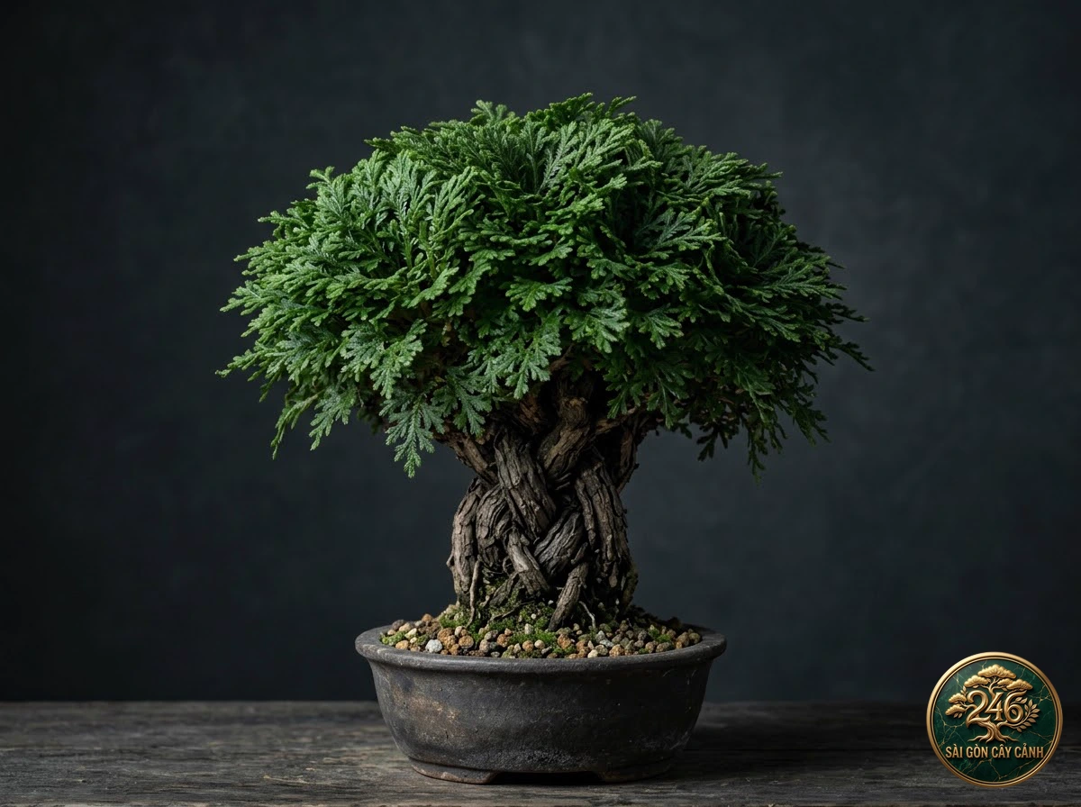 Cây thạch bá quyển vạn tuế mini (Selaginella tamariscina) - Chân dung hình thái chuẩn Sài Gòn Cây Cảnh