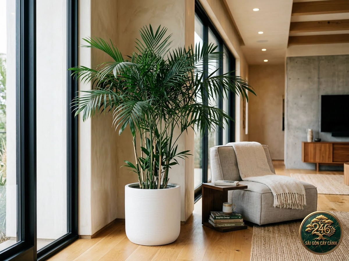 Bamboo palm (Chamaedorea seifrizii) - Interior styling Saigon Cay Canh standard