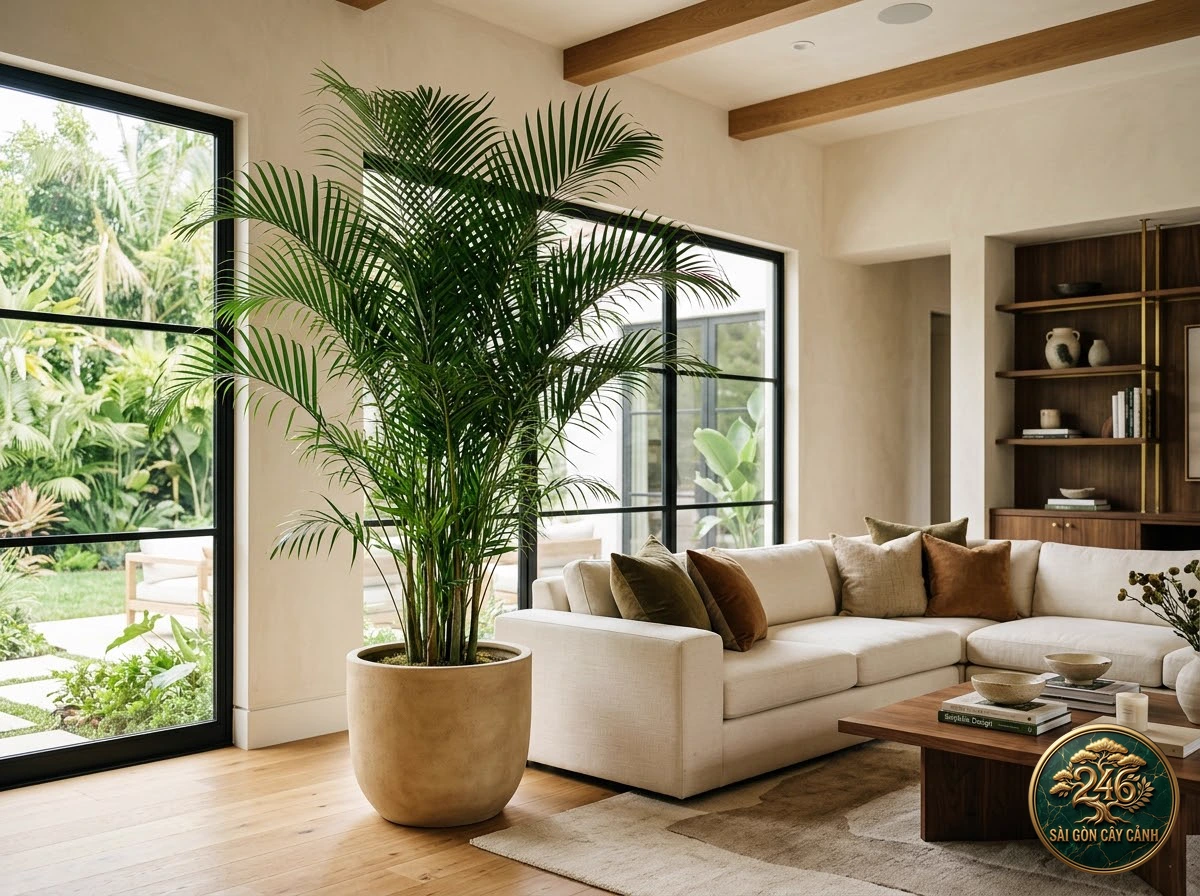 Areca palm lutescens (Dypsis lutescens) - Interior styling Saigon Cay Canh standard
